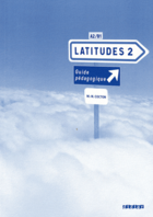 Couverture du livre « Latitudes ; niveau 2 ; guide pédagogique » de Regine Merieux aux éditions Didier