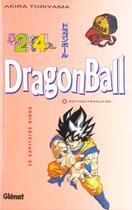 Couverture du livre « Dragon ball Tome 24 ; le capitaine Ginue » de Akira Toriyama aux éditions Glenat