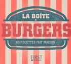 Couverture du livre « Boite à burgers ; 60 recettes fait maison (2e édition) » de Stephanie De Turckheim aux éditions First