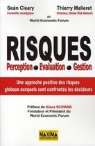 Couverture du livre « Risques ; perception, évaluation, gestion » de Cleary/Malleret aux éditions Maxima