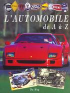 Couverture du livre « L'automobile de a a z » de D. Pascal aux éditions Du May
