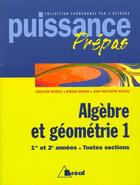 Couverture du livre « Nouvelle Collection Maths Algebre Geometrie T.1 » de Desreux aux éditions Breal