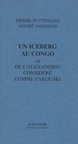 Couverture du livre « Un iceberg au congo » de Pierre Puttemans aux éditions Tandem