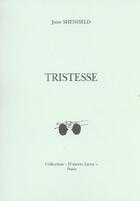 Couverture du livre « Tristesse » de Shenfield June aux éditions L'inventaire