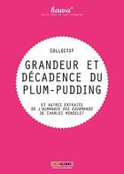 Couverture du livre « Grandeur et décadence du plum-pudding » de  aux éditions Menu Fretin