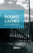 Couverture du livre « Poèmes cachés en évidence » de Hank Lazer aux éditions Pu De Rouen