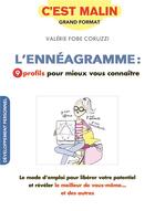 Couverture du livre « C'est malin grand format ; l'ennéagramme, c'est malin : 9 profils pour mieux se connaître ; le mode d'emploi pour libérer votre potentiel et révéler le meilleur de vous-même... et des autres » de Valerie Fobe-Coruzzi aux éditions Leduc