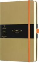Couverture du livre « Carnet aquarela grand format uni vert olive » de Castelli aux éditions Castelli Milano