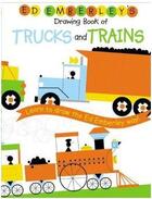 Couverture du livre « Ed emberley drawing book trucks and trains » de Ed Emberley aux éditions Little Brown Usa