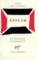 Couverture du livre « Efflam » de La Croix Yves De aux éditions Gallimard