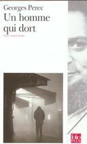 Couverture du livre « Un homme qui dort » de Georges Perec aux éditions Gallimard