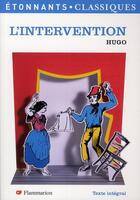 Couverture du livre « L'intervention » de Victor Hugo aux éditions Flammarion