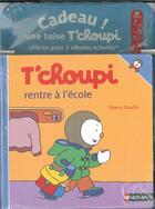 Couverture du livre « Tchoupi fait du bateau ; rentre à l'école » de Thierry Courtin aux éditions Nathan