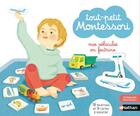 Couverture du livre « Mon coffret Montessori : mes véhicules en feutrines » de Mizuho Fujisawa et Delphine Roubieu aux éditions Nathan