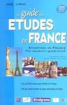 Couverture du livre « Guide des etudes en france (5e édition) » de  aux éditions Studyrama