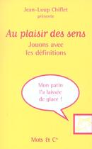 Couverture du livre « Au plaisir des sens » de  aux éditions Mango