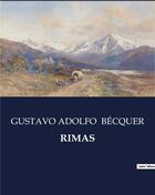 Couverture du livre « RIMAS » de Becquer G A. aux éditions Culturea