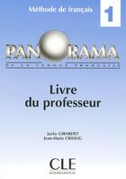 Couverture du livre « Panorama 1 professeur 2004 » de Girardet/Cridlig aux éditions Cle International