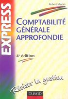 Couverture du livre « Comptabilite Generale Appronfondie » de Robert Maeso aux éditions Dunod