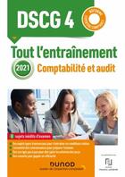 Couverture du livre « DSCG 4 : comptabilité et audit ; tout l'entraînement (édition 2021) » de Patrick Pinteaux et Herve Jahier et Kada Meghraoui et Nassim Drouaz aux éditions Dunod