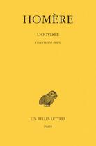 Couverture du livre « L'odyssée Tome 3 ; chants XVI à XXIV » de Homere aux éditions Belles Lettres