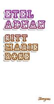 Couverture du livre « Sitt Marie Rose » de Etel Adnan aux éditions Tamyras