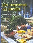 Couverture du livre « Un Moment Au Jardin » de Valery/Rozes aux éditions La Martiniere