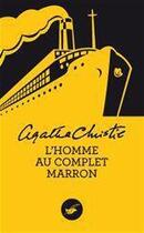 Couverture du livre « L'homme au complet marron » de Agatha Christie aux éditions Le Masque