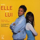 Couverture du livre « Avec elle, avec lui ; 40 photographies contre les discriminations » de Rougier A aux éditions Editions De L'atelier