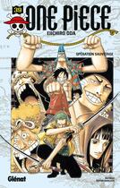 Couverture du livre « One Piece - édition originale Tome 39 : opération sauvetage » de Eiichiro Oda aux éditions Glenat