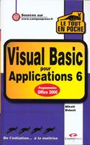 Couverture du livre « Le Tout En Poche Vba 6 » de Mickael Bidault aux éditions Campuspress