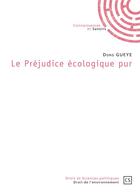 Couverture du livre « Le préjudice écologique pur » de Doro Gueye aux éditions Connaissances Et Savoirs