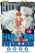 Couverture du livre « Hunter X hunter Tome 2 » de Yoshihiro Togashi aux éditions Kana
