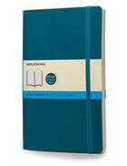 Couverture du livre « Carnet bleu sous marin couverture souple grand format pag pointillés » de Moleskine aux éditions Moleskine Papet