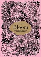 Couverture du livre « Bloom 50 decorative papercut patterns » de Mee Choi Hyang aux éditions Laurence King