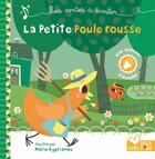 Couverture du livre « Mes contes à écouter ; la petite poule rousse » de Sophie De Mullenheim et Marie Kyprianou aux éditions Deux Coqs D'or