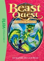 Couverture du livre « Beast Quest Tome 34 : le maître de la jungle » de Adam Blade aux éditions Hachette Jeunesse