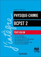 Couverture du livre « Physique-Chimie Tout-en-un BCPST 2e année » de Isabelle Cote et Anne Vidal aux éditions Dunod