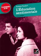 Couverture du livre « L'éducation sentimentale » de Gustave Flaubert aux éditions Hatier