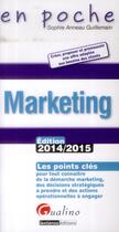 Couverture du livre « Marketing (2e édition) » de Sophie Anneau-Guillemain aux éditions Gualino