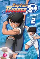 Couverture du livre « Captain Tsubasa Tome 2 » de Yoichi Takahashi aux éditions Nobi Nobi