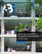 Couverture du livre « Woningcorporaties en Vastgoedontwikkeling: Fit for Use? » de Reinier Van Der Kuij, Tu Delft, Architecture And The Built Environment aux éditions Tu Delft