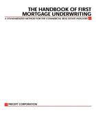 Couverture du livre « The handbook of first mortgage underwriting » de  aux éditions Mcgraw-hill Education