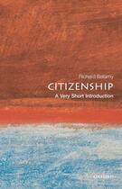 Couverture du livre « Citizenship: a very short introduction » de Bellamy Richard aux éditions Editions Racine