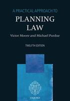 Couverture du livre « A Practical Approach to Planning Law » de Purdue Michael aux éditions Oup Oxford
