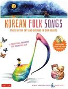 Couverture du livre « Korean folk songs » de Robert Choi aux éditions Tuttle