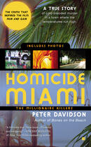 Couverture du livre « Homicide Miami » de Davidson Peter aux éditions Penguin Group Us