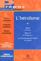Couverture du livre « L'Heroisme » de Souchon aux éditions Armand Colin