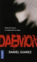 Couverture du livre « Daemon » de Daniel Suarez aux éditions Pocket