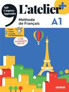 Couverture du livre « L'atelier + : FLE ; A1 » de Marie-Noelle Cocton et Delphine Ripaud et Marie Rabin et Emilie Pommier aux éditions Didier